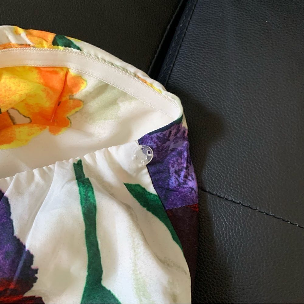 FLORAL MINI DRESS - Picture 9 of 13